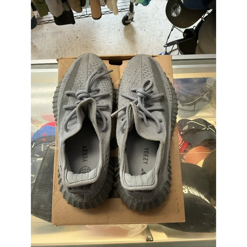 adidas Yeezy Boost 350 V2 Steel Grey Primeknit Low Top IF3219 2024 Men 7